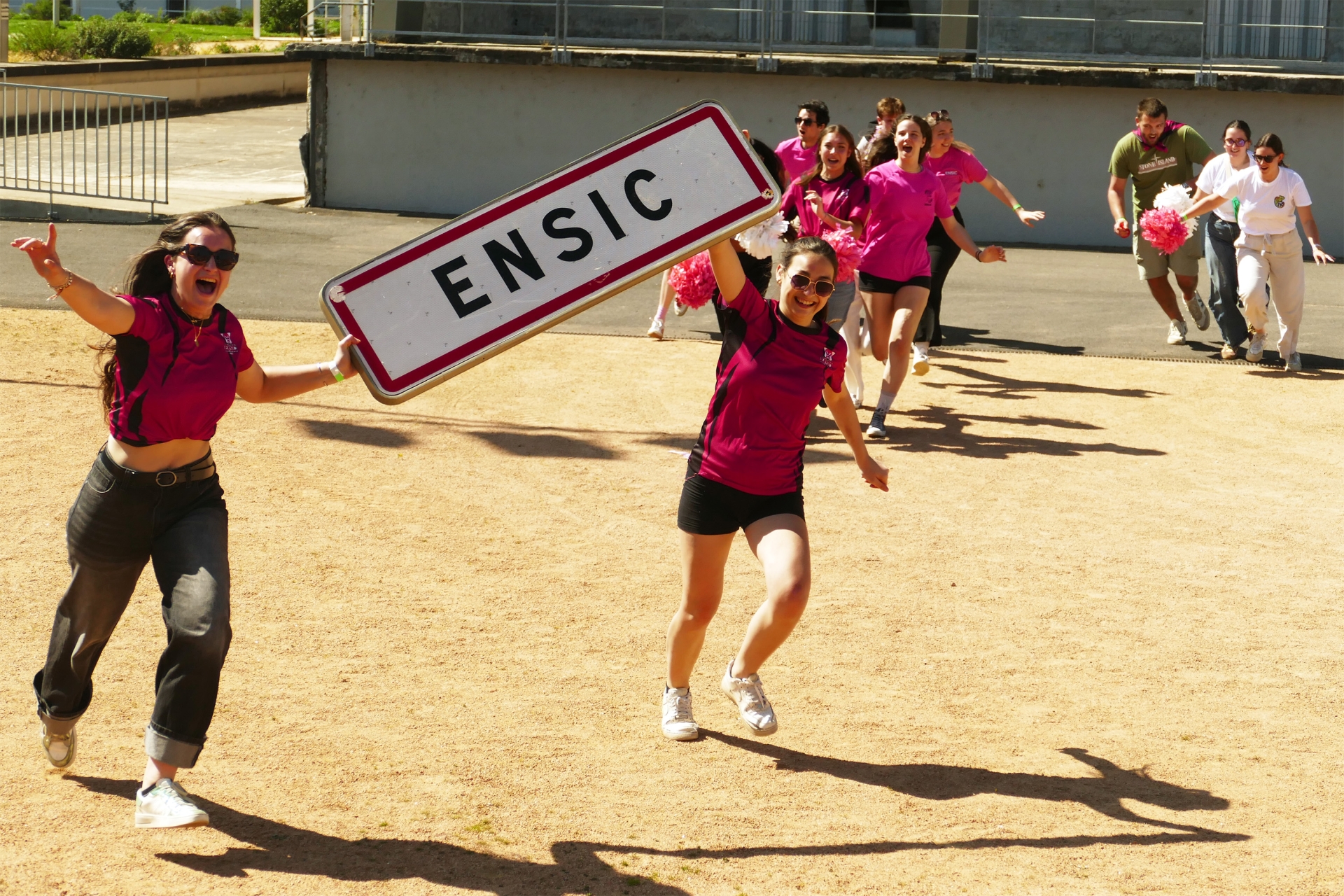 Photo d'étudiants de l'ENSIC lors du TIC 2025